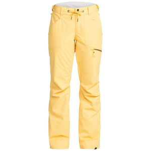 Women's Roxy Nadia Pants 2024 in Gold size X-Large | Polyester