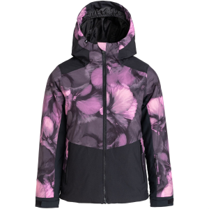 Kid's Roxy Silverwinter Jacket Girls' 2024 in Black size 2X-Large | Polyester
