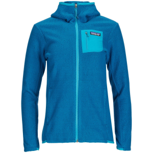 Women's Patagonia R1 Air Full Zip Hoodie 2024 - XXS in Blue size 2X-Small | Polyester