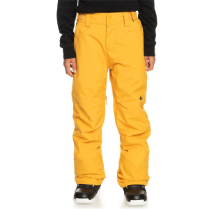 Kid's Quiksilver Estate Pants Boys' 2024 in Yellow size Small | Polyester