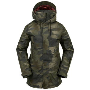 Women's Volcom PaX-Smallon 2L TDS INF Parka Jacket 2024 in Green