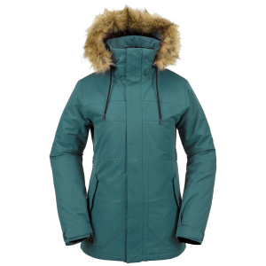Women's Volcom Fawn Insulated Jacket 2024 in Green size Small