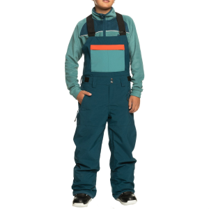 Kid's Quiksilver Mash Up Bibs Boys' 2024 in Blue size Small | Polyester