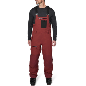 Flylow Baker Bibs Men's 2024 in Red size X-Large | Nylon