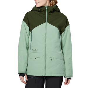 Women's Flylow Sarah Jacket 2024 in Green size X-Small | Polyester