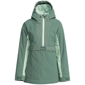 Women's Roxy Radiant Lines Overhead Jacket 2024 Green size X-Small | Polyester