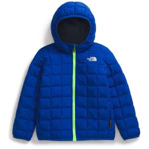 Kid's The North Face Reversible ThermoBall(TM) Hooded Jacket Toddlers' 2024 in Black size 6 | Polyester
