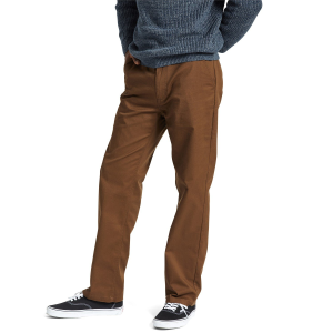 Brixton Choice Chino Relaxed Pants Men's 2023 in Brown size 36" | Spandex/Cotton/Polyester