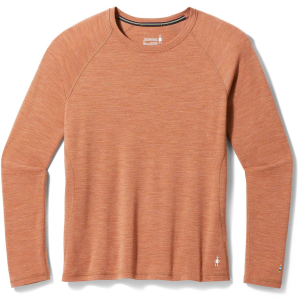 Women's Smartwool Classic Thermal Base Layer Plus Top 2024 - XX2X-Large in Orange size Xxxxl