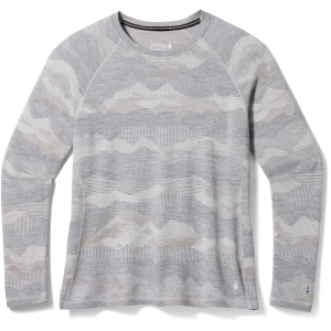 Women's Smartwool Classic Thermal Base Layer Plus Top 2024 - X2X-Large in Gray size 3X-Large