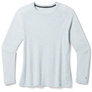 Women's Smartwool Classic Thermal Base Layer Plus Top 2024 - X2X-Large in Blue size 3X-Large