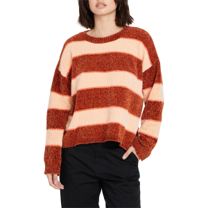 Women's Volcom Bubble Tea Sweater 2023 in Red size Small | Polyester