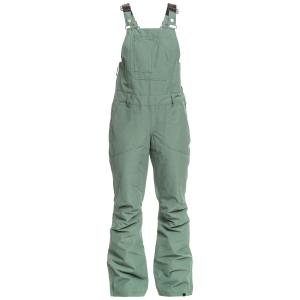 Women's Roxy Rideout Bibs 2024 in Green size X-Small | Polyester