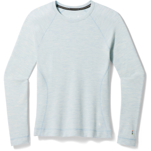 Women's Smartwool Classic Thermal Base Layer Crew Top 2025 in Blue size X-Large
