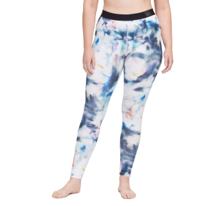 Women's evo Midweight Base Layer Pants 2024 in White size 2X-Large | Spandex/Polyester