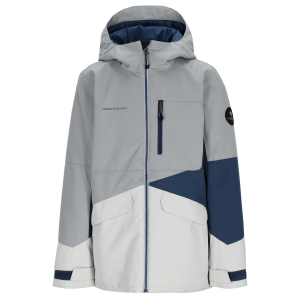 Kid's Obermeyer Gage Jacket Boys' 2024 in Gray size Small | Polyester