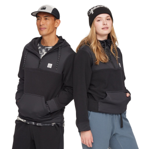 evo Fleece Hoodie Unisex 2023 in Black size Large | Spandex/Polyester