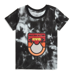 Kid's evo Merit T-Shirt 2023 in Black size Medium | Cotton