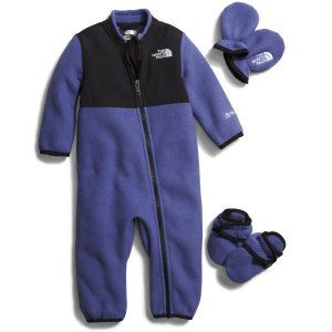 Kid's The North Face Denali Onepiece Set Infants' 2024 in Blue size 12M-18M | Polyester