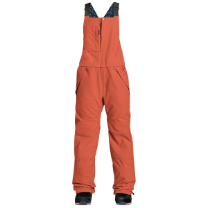 Women's Airblaster Hot Bibs 2024 in Orange size X-Small