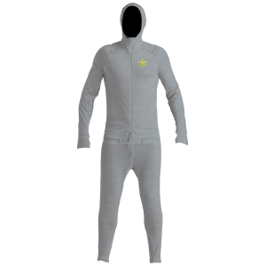 Airblaster Ninja Suit Men's 2024 Gray in Grey size X-Small | Spandex/Cotton/Wool