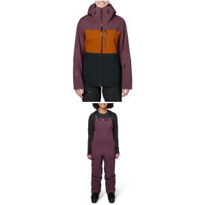 Women's Flylow Lucy Jacket 2024 - Small Brown Package (S) + XS Shell size S/Xs | Polyester