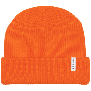 Kid's Autumn Basic Beanie Hat 2024 in Orange