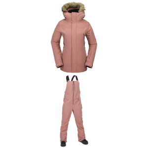 Women's Volcom Shadow Insulated Jacket 2024 - Small Package (S) + X-Large Shell in Black size S/Xl