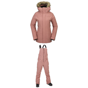 Women's Volcom Shadow Insulated Jacket 2024 - Small Package (S) + X-Large Shell in Black size S/Xl