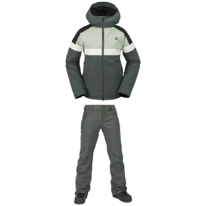 Women's Volcom Lindy Insulated Jacket 2024 - Small Package (S) + X-Large Shell in Black size S/Xl