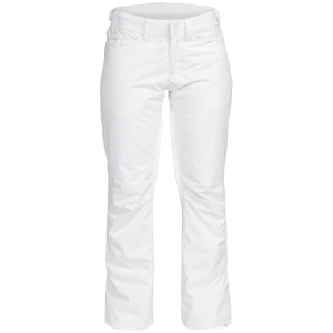 Women's Roxy Backyard Pants 2024 in White size 2X-Large | Polyester