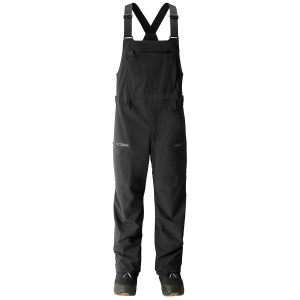 Jones Mountain Surf Recycled Bibs Men's 2025 in Black size Small | Polyester