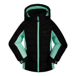 Kid's Kamik Aayla Jacket Girls' 2024 in Black size 5 | Polyester