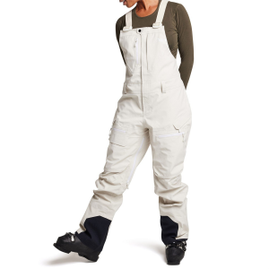Women's Trew Gear Chariot 3L Primo Bibs 2024 in White size 2X-Large | Nylon
