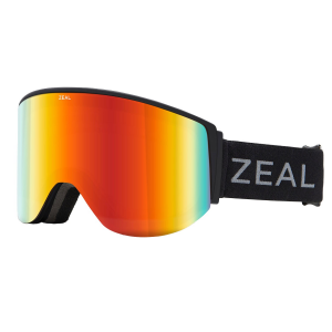 Zeal Beacon Low Bridge Fit Goggles 2026 in Black