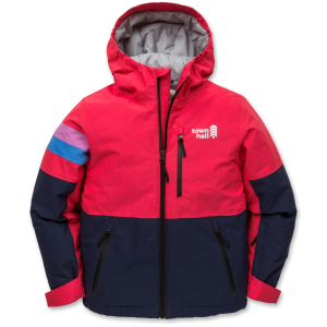 Kid's Town Hall Mountain Town Winter Jacket 2025 in Red size Medium | Polyester