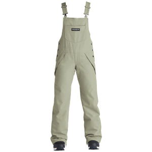 Women's Airblaster Freedom Bibs 2024 in Green size Medium