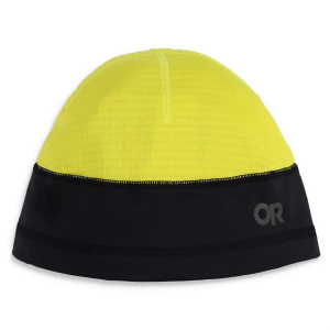 Outdoor Research Vigor Grid Fleece Beanie Hat 2024 in Yellow size Small/Medium | Spandex/Polyester