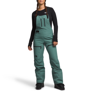 Women's The North Face Ceptor Tall Bibs 2024 in Green size X-Small