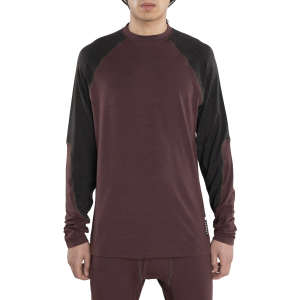 Armada Hoopler Baselayer Top Men's 2025 in Purple size Small | Nylon/Spandex/Wool