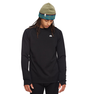 evo Heavyweight Wool Crew Top Men's 2025 in Black size 2X-Large