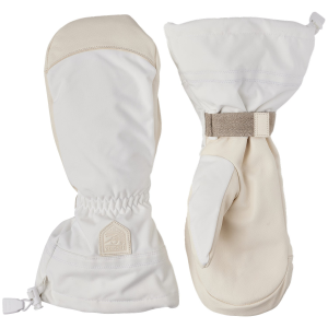 Hestra Mono Wool Mittens 2025 in White size 11 | Nylon/Wool/Leather