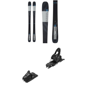 Women's K2 Mindbender 85 Skis 2024 - 163 Package (163 cm) + 90 Adult Alpine Bindings in Black size 163/90