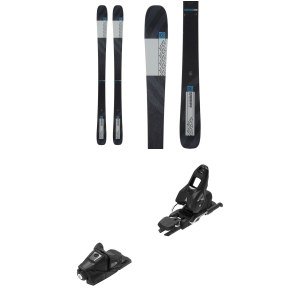 Women's K2 Mindbender 85 Skis 2024 - 156 Package (156 cm) + 90 Adult Alpine Bindings in Black size 156/90