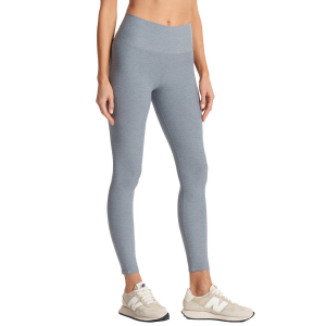 Women's Vuori Clean Elevation Leggings 2023 in Gray size Small | Elastane/Suede/Polyester