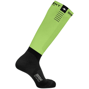 Kid's Dissent IQ Comfort Ultra Cushion Socks 2025 - OS in Green | Spandex/Wool/Lycra
