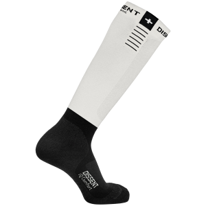 Dissent IQ Comfort Ultra Cushion Socks 2025 in White size Small | Spandex/Wool/Lycra