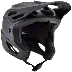 Fox Racing Dropframe Pro Bike Helmet 2024 in Black size Medium | Nylon
