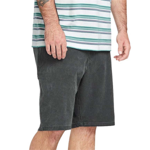 Volcom Stone Faded Hybrid 19 Shorts Men's 2024 in Gray size 34" | Cotton/Elastane/Polyester