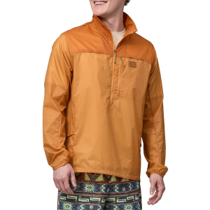 Patagonia Houdini Stash 1/2 Pullover Jacket Men's 2024 in Gold size 2X-Large | Nylon